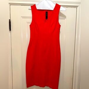 St John Double Knit Sheath Dress